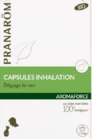 Pranarôm aromaforce 15 capsules inhalation